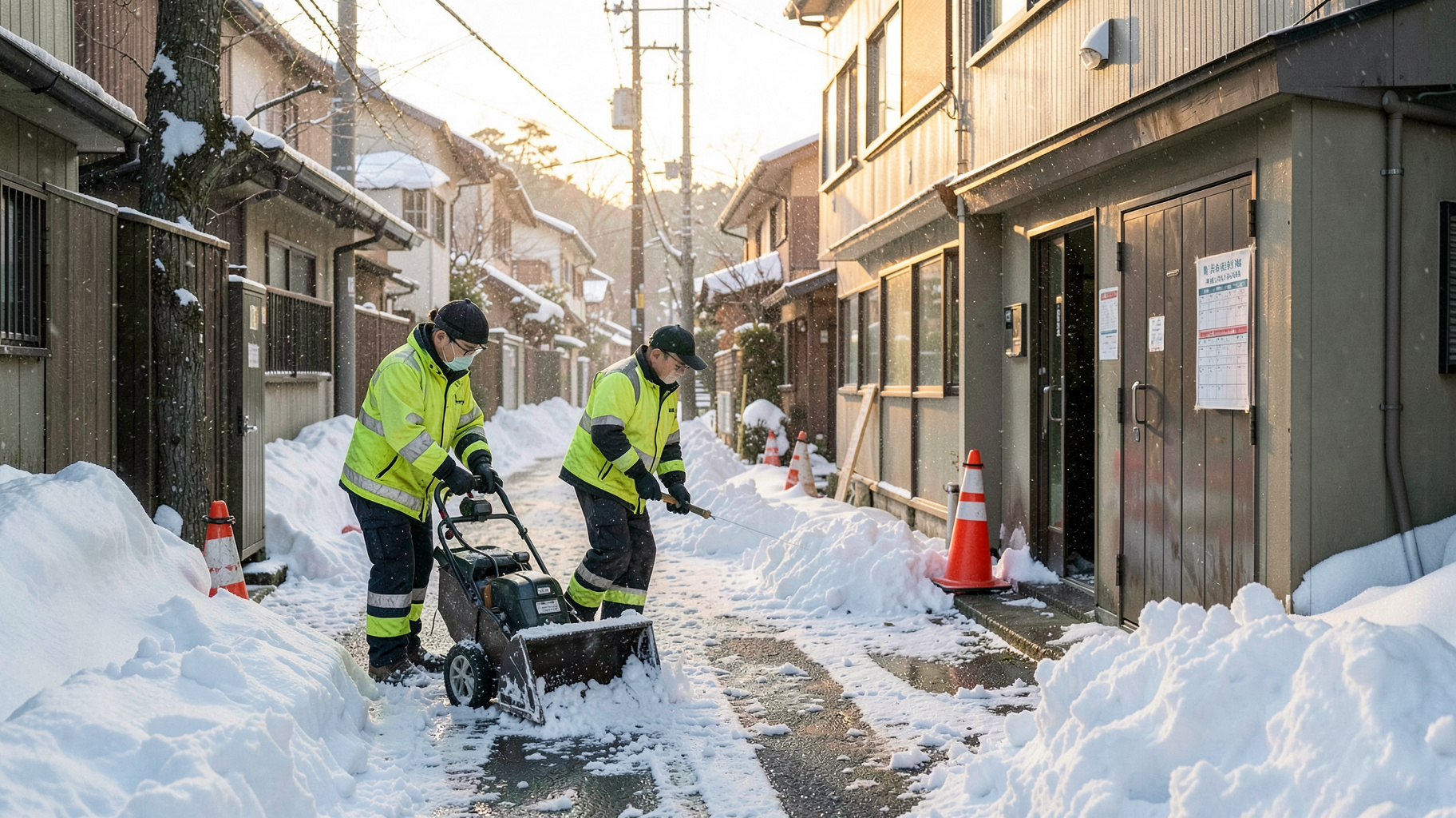 札幌市の令和8年度小型除雪機貸出制度が示す、地域除雪の新しい分担と事業機会