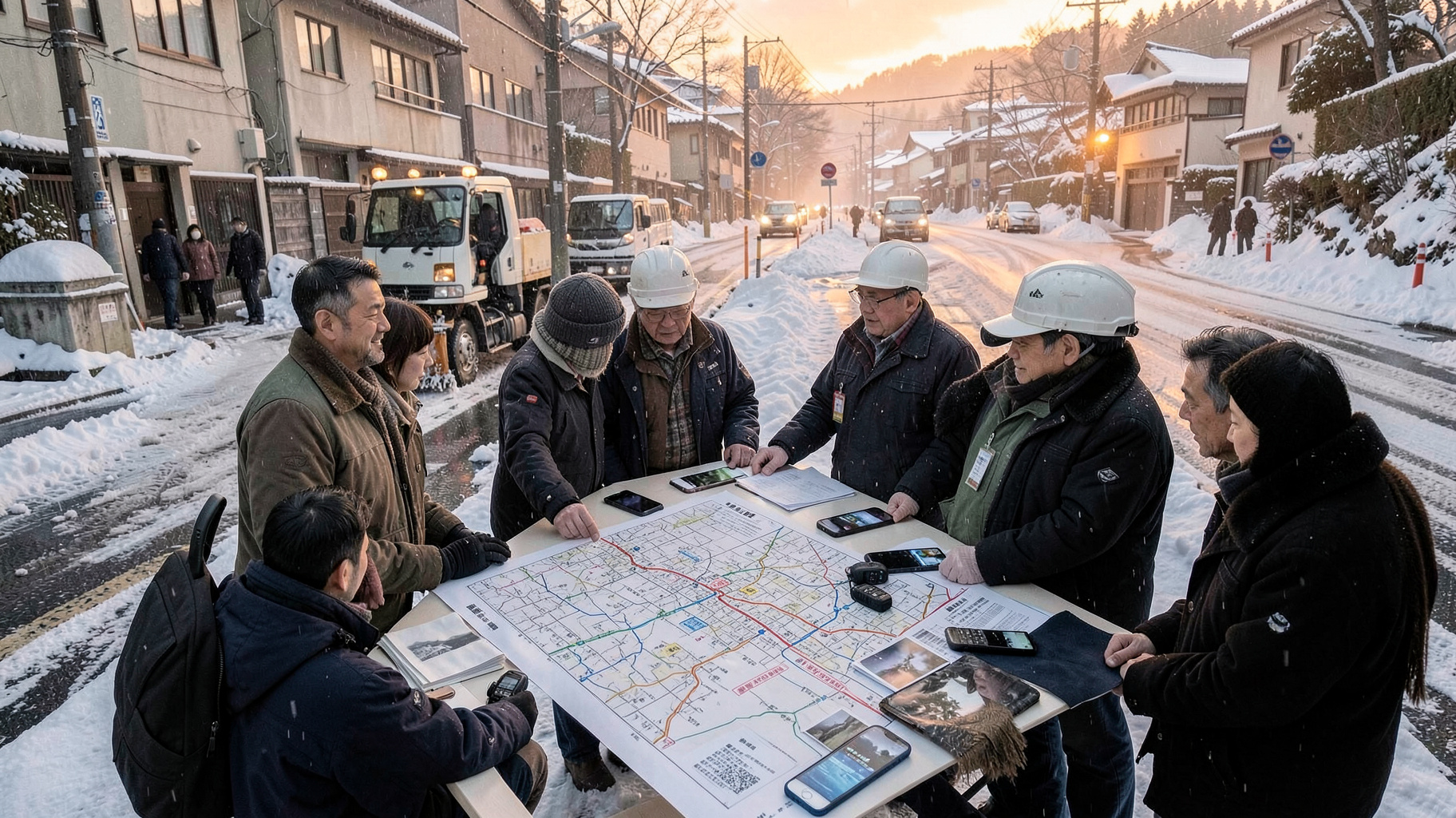 弘前市の大雪対策が示す除雪DXの現在地、地域連携で変わる冬のインフラ運営